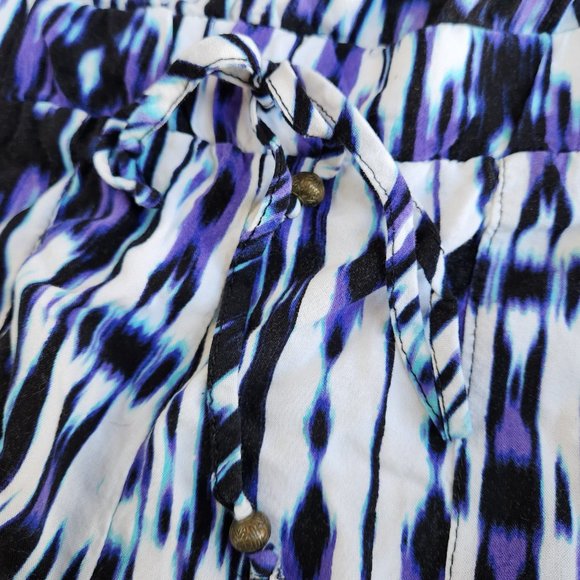 Aeropostale Strapless Tie Dye Romper - Picture 4 of 6